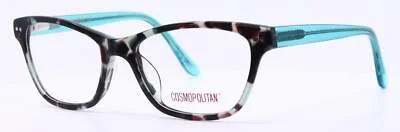 Cosmopolitan C915 Blue Tortoise Cat Eye Womens Full Rim Eyeglasses 52-17-135