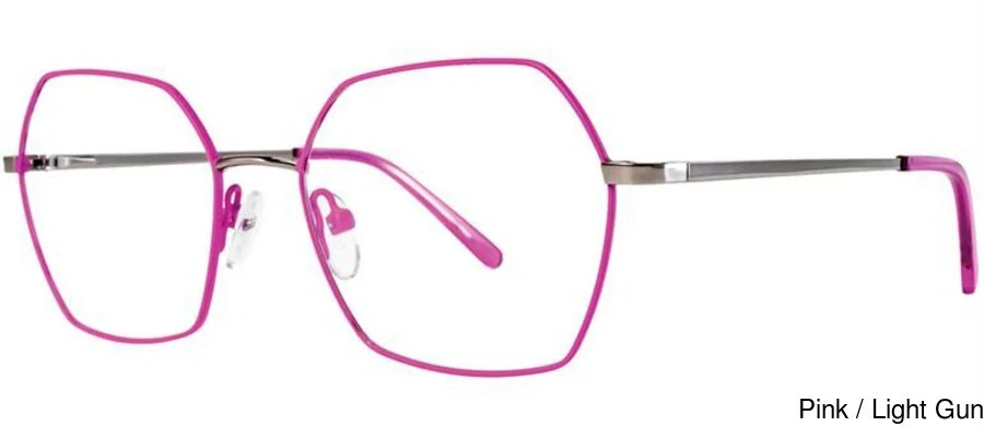 COSMOPOLITAN DAMIEN PINK L GUN New Optical Eyeglass Frame For Women