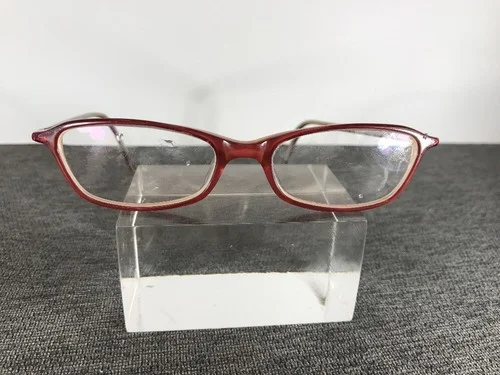 Cosmopolitan Eyeglasses 49-16-140 Taunting Straw Hearst Pink White A316