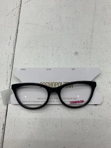 Cosmopolitan Womens Black Frame Eyeglasses Size 52-19-140