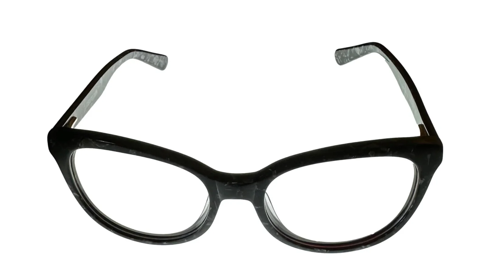 Cosmopolitan Womens Ophthalmic Tear Drop Plastic Frame C908 Black 53mm 2