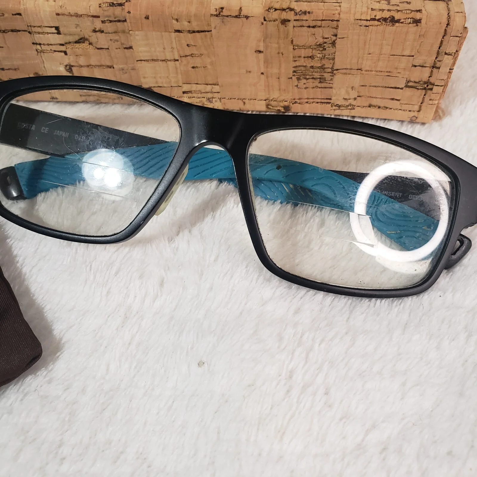 COSTA DEL MAR EYEGLASSES FRAMES OCEAN RIDGE 57-16-140 Black / BLUE OCR301 158R 2