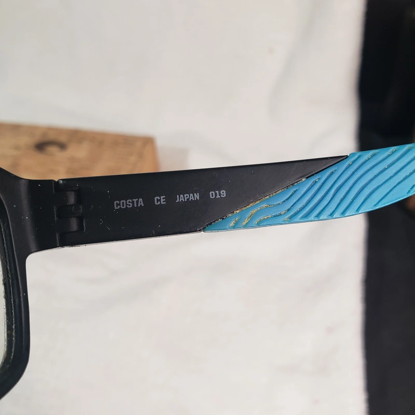 COSTA DEL MAR EYEGLASSES FRAMES OCEAN RIDGE 57-16-140 Black / BLUE OCR301 158R 3