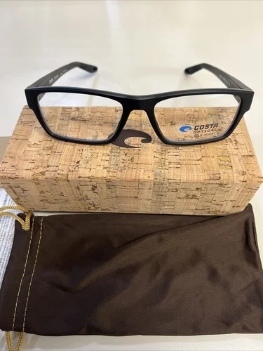 Costa Del Mar Eyewear Model 06A8023-55 Matte Black OCR800 55-17-145