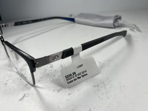 Costa Del Mar Optics Eyeglasses Buree Stainless Steel 06S3012 Frames 52/18/140 2