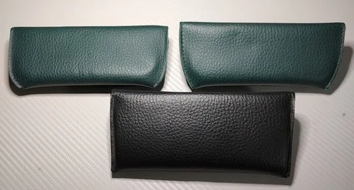 Costco Eyeglasses Case Semi Hard Pouch Sunglasses Kirkland Brown Vintage Rare 2