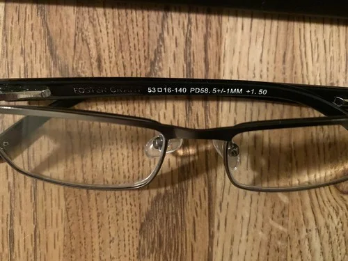 Costco Foster Grant Eye Glasses Frames 53/16/140 Prescription Reading Glasses 2