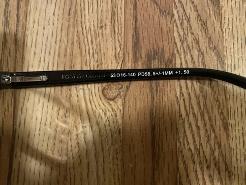 Costco Foster Grant Eye Glasses Frames 53/16/140 Prescription Reading Glasses 3