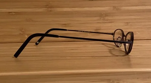 COVERGIRL CG0327 Eyeglasses Frames Moody Blue Stainless Steel 49-18-135 3
