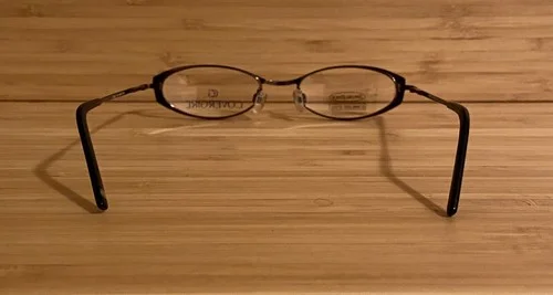 COVERGIRL CG0327 Eyeglasses Frames Moody Blue Stainless Steel 49-18-135 4