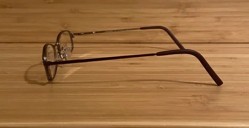 COVERGIRL CG0328 Eyeglasses Frames Rose Cashmere Stainless Steel 49-18-135 3