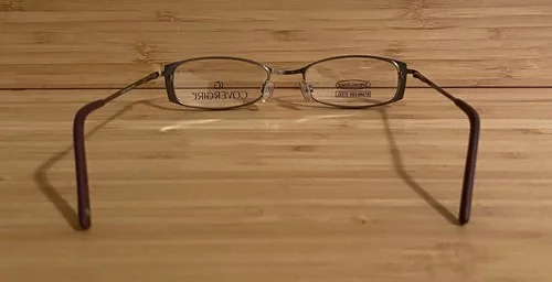 COVERGIRL CG0328 Eyeglasses Frames Rose Cashmere Stainless Steel 49-18-135 4