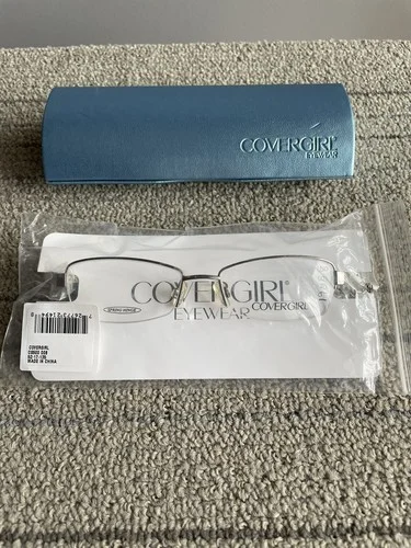 Covergirl Cover Girl Eyeglasses Eye Glasses Frames CG517 002 49-18-135 Display