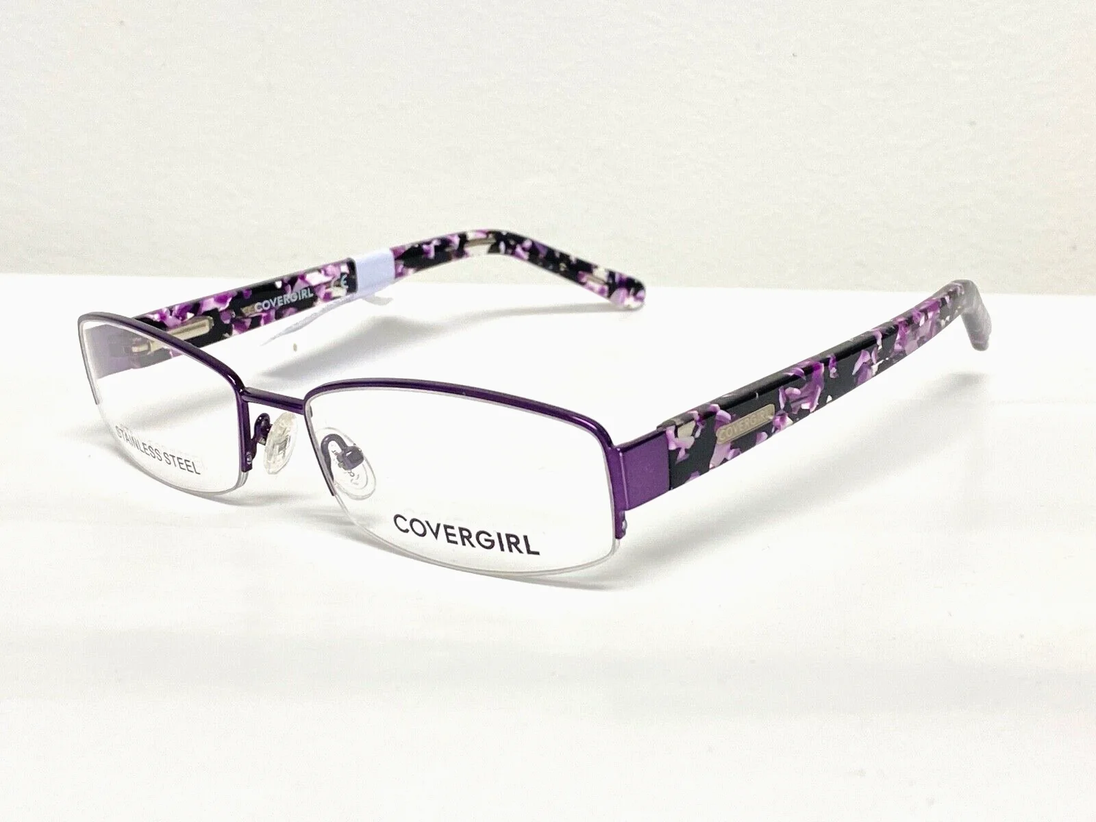 Covergirl Eyeglass Frames CG0826 Violet 54-17-135