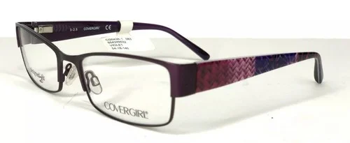 Covergirl womans CG0438 Violet 54-18-140 Women’s Eyeglass Frame Prescription 2