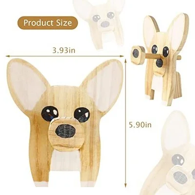 Creative Wooden Glasses Holder Stand Cute Eyeglass Holder Display Stand Funny... 2