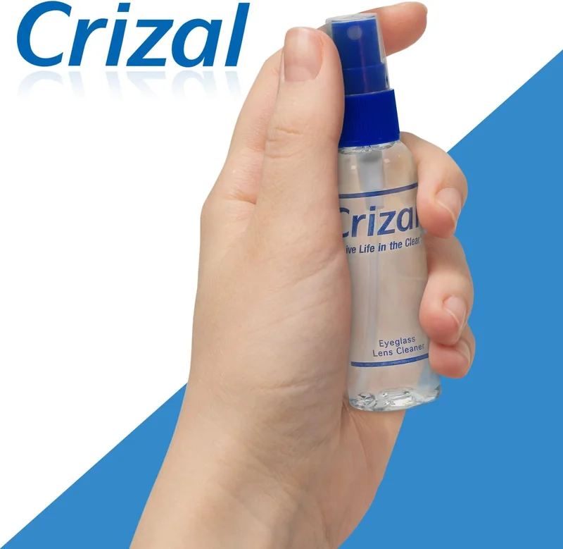 Crizal Eye Glasses Cleaning Spray Lens Cleaner (2 Oz) | #1 Doctor Recommended C 4