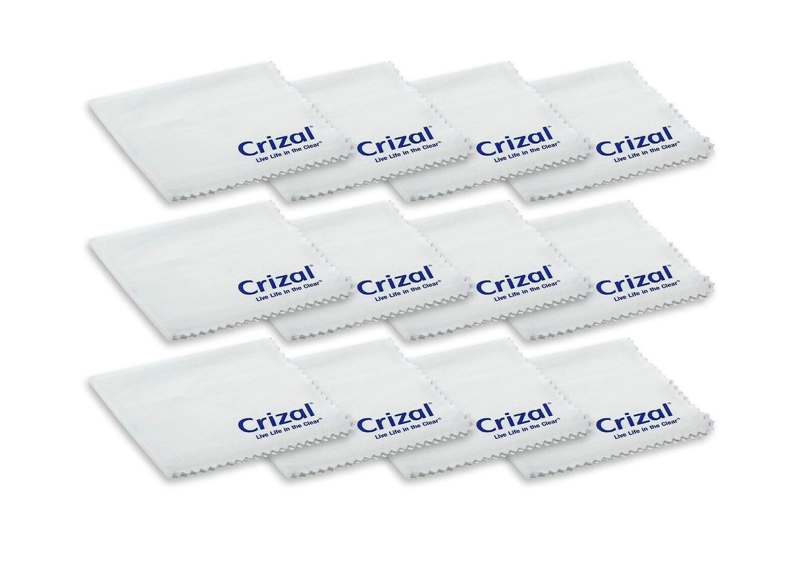 Crizal Eyeglass Cleaning Cloth (microfiber) & Spray Lens Cleaner (2 oz) - 3pack 3