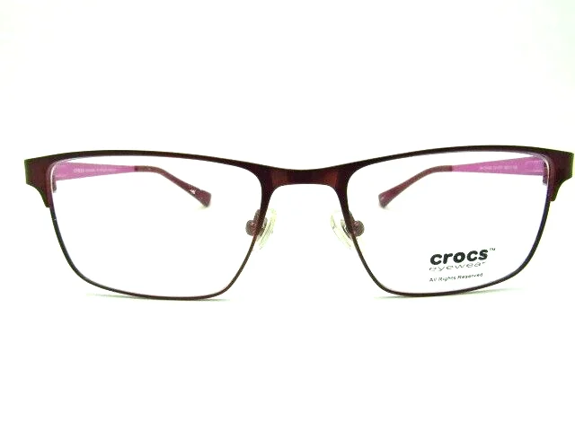 Crocs CF4340 15VT Red (Burgundy) 50 x 17 138 mm Eyeglass Frame*