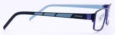 Crocs Eyewear CF336 50BE Blue Mens Rectangle Eyeglasses 52-15-137 B:29 4