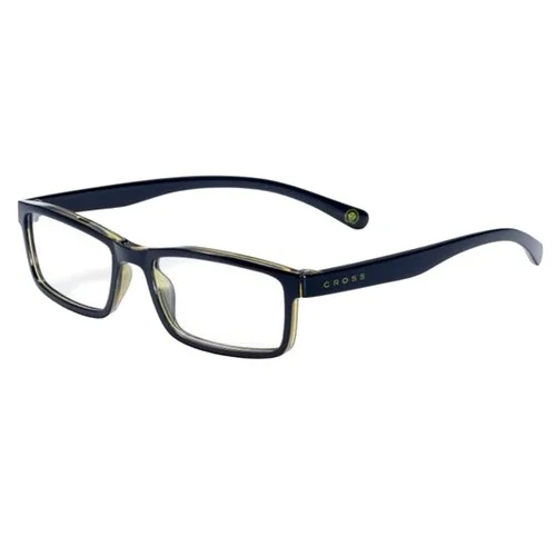 Cross Unisex Reading Glasses Stanford Black Rectangular Frame, +2.50 RD0190-1F