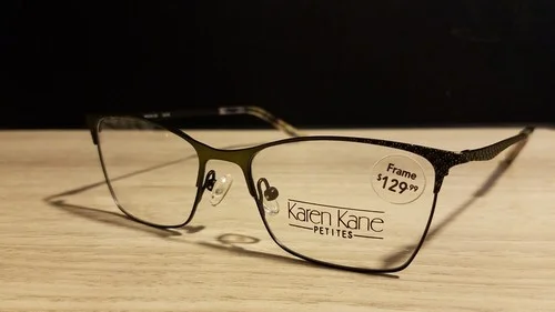 Cute Karen Kane Petites Sweet Orange Olive KARIMA 49 16-135 Eyeglass Frames