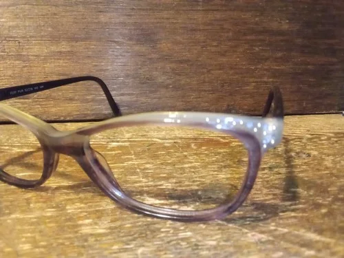 Cute Purple Gemstone Phoebe Couture P291 Eyeglass Frames No Lenses 52 16 140 HM 4