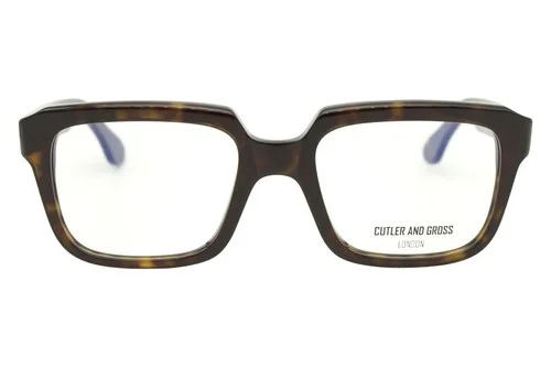Cutler And Gross CG 1289 006 Tortoise Shell Unisex Eyeglasses 54-20-150 W/Case 3
