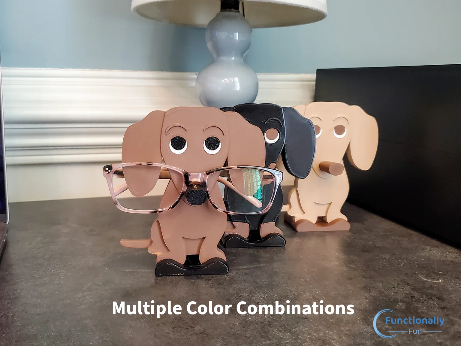 Dachshund Eyeglasses Holder, Dotson Glasses Stand, Dachshund Birthday Gift Idea