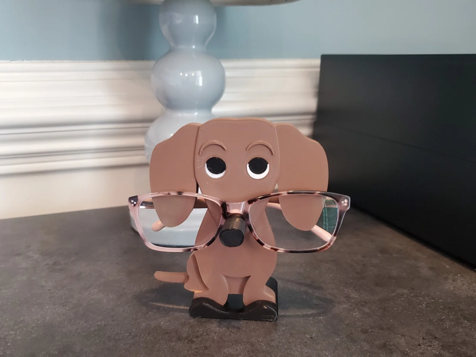 Dachshund Eyeglasses Holder, Dotson Glasses Stand, Dachshund Birthday Gift Idea 2