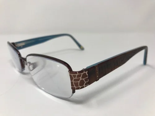 Daisy Fuentes Eyeglass Frame 099 Violetta Half Rim 52-18-135mm 7631