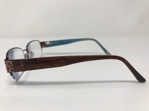 Daisy Fuentes Eyeglass Frame 099 Violetta Half Rim 52-18-135mm 7631 2