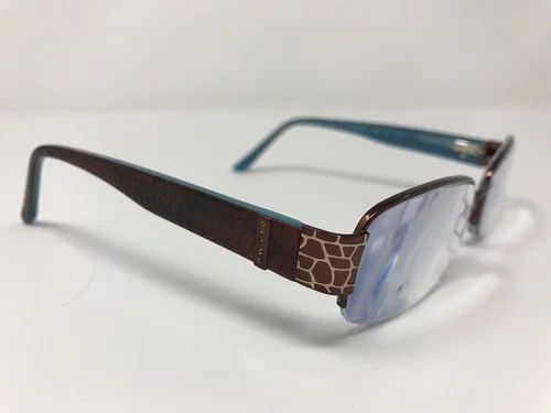 Daisy Fuentes Eyeglass Frame 099 Violetta Half Rim 52-18-135mm 7631 3