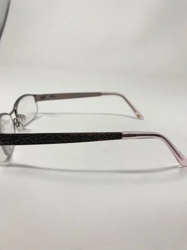 daisy fuentes Eyeglass Frames Estelle-118 Rose Gold 51-18-135 Half Lens W664 2