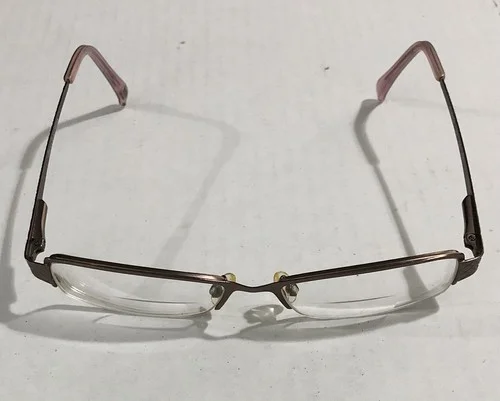 Daisy Fuentes Rx Eyeglasses (135 mm) Clarissa Frames & Pink Hard Shell Case 3