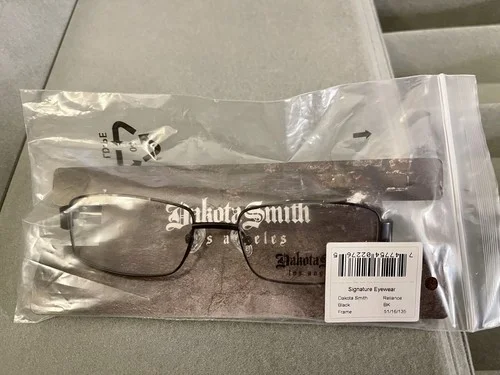 Dakota Smith, Los Angeles Reliance Black Signature Eyewear glasses 2