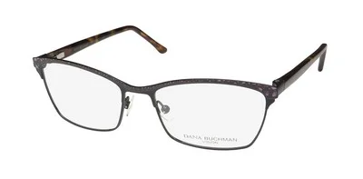 DANA BUCHMAN MARLEE FULL-RIM STAINLESS STEEL WOMENS RETRO EYEGLASS FRAME/EYEWEAR