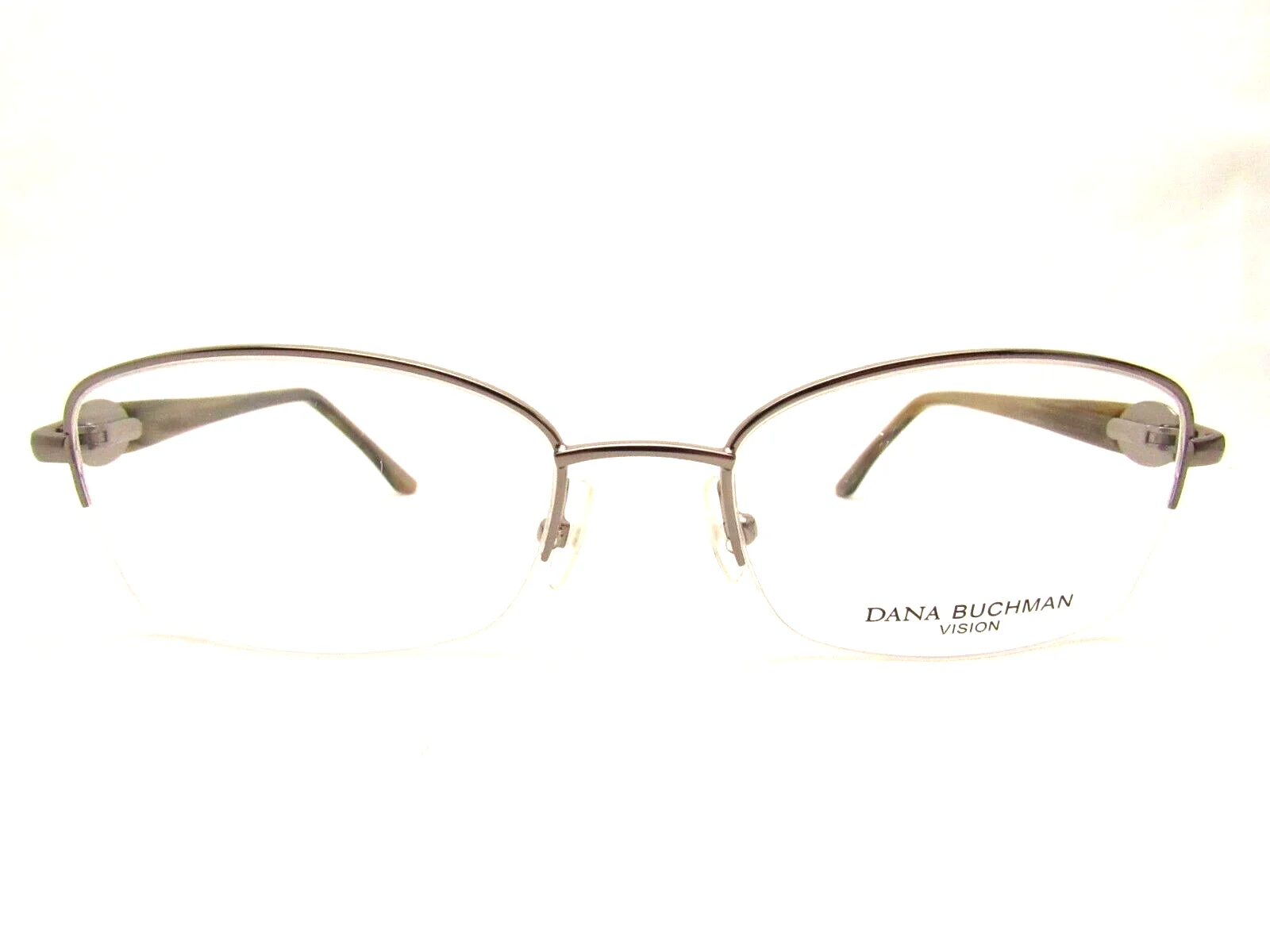 Dana Buchman Rane Gunmetal 54 18 x 140 Eyeglass Frame and Slip In Case