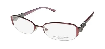 DANA BUCHMAN SAPPHIRA BEAUTIFUL DESIGN ON TEMPLES OPTICAL EYEGLASS FRAME/GLASSES