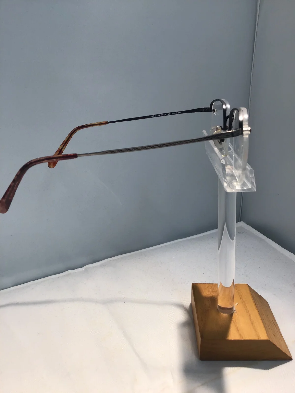 Daniel Hunter for Rem Eyeglasses Model.Tulsa Antique 47/20 145 Made in Japan 2