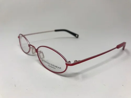 Danish Eyewear Denmark Eyeglasses Mod.771 46-20 Matte Red Pink GX53