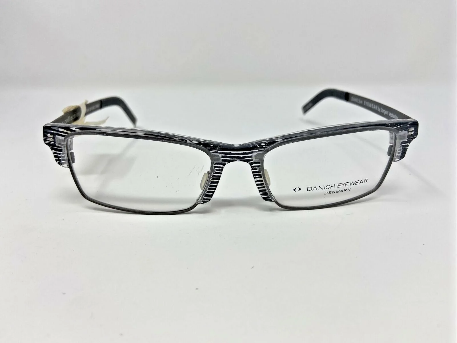 DANISH EYEWEAR Eyeglasses Frames 783A 9420 52-18 Gunmetal/Black Full Rim VN22
