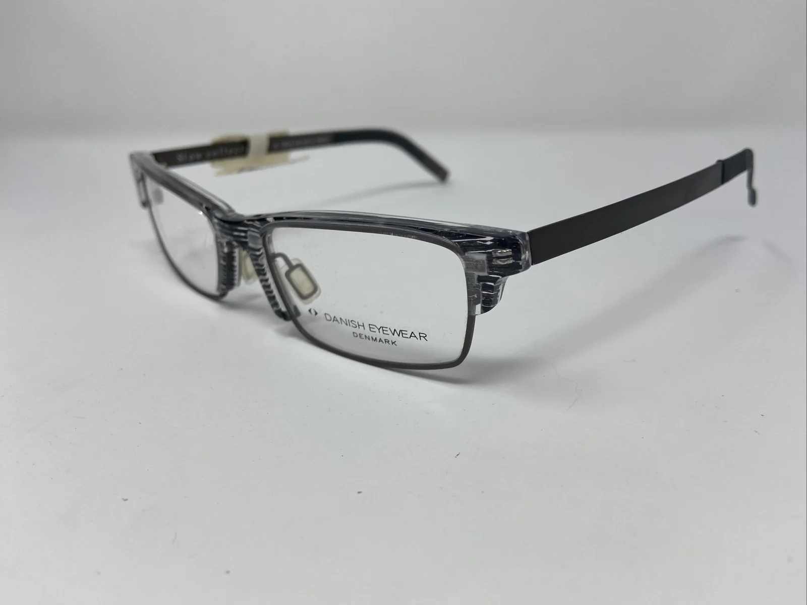 DANISH EYEWEAR Eyeglasses Frames 783A 9420 52-18 Gunmetal/Black Full Rim VN22 2