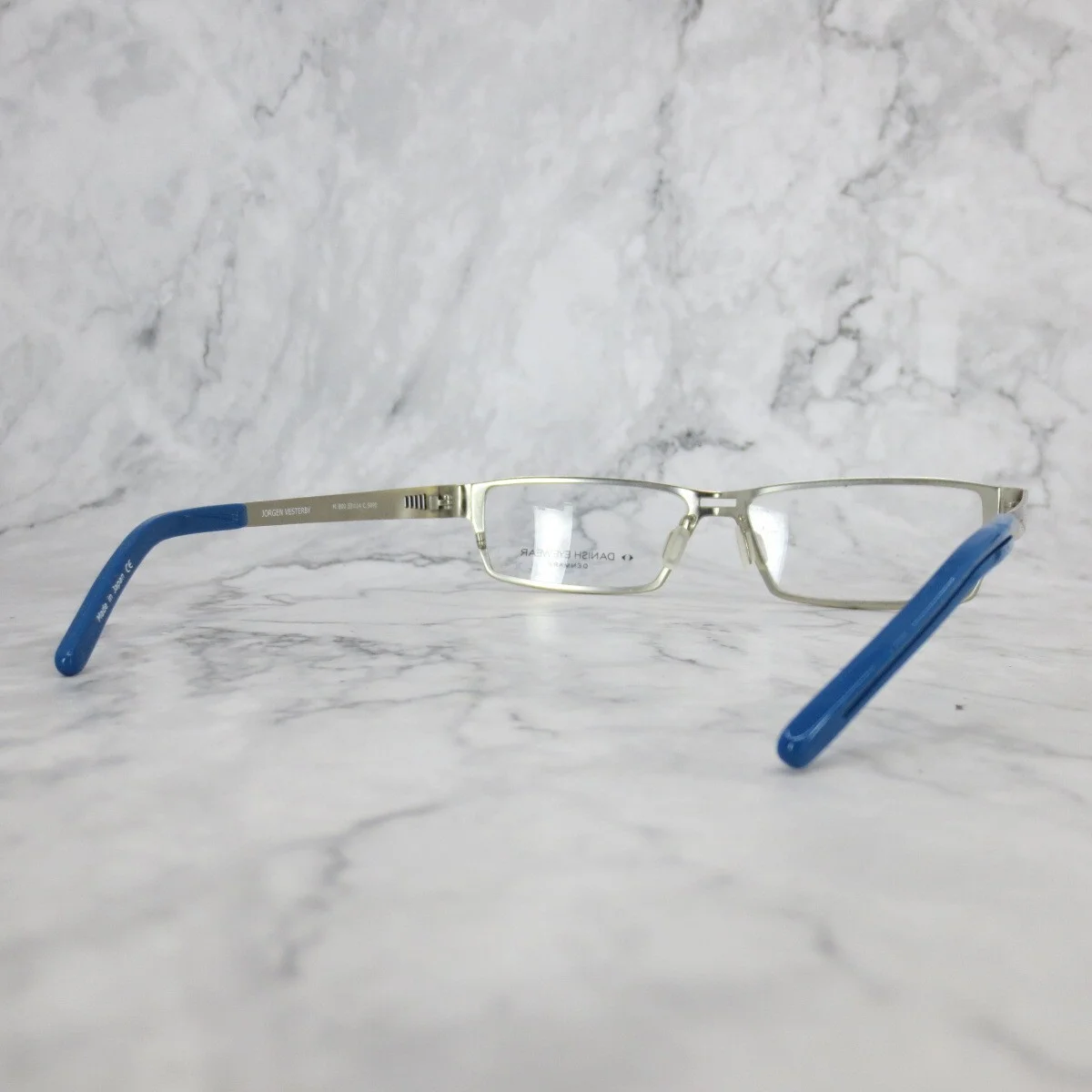 Danish Eyewear Jorgen Vesterby M.800 C.9090 Eyeglasses Rectangular Frame 55-14 4