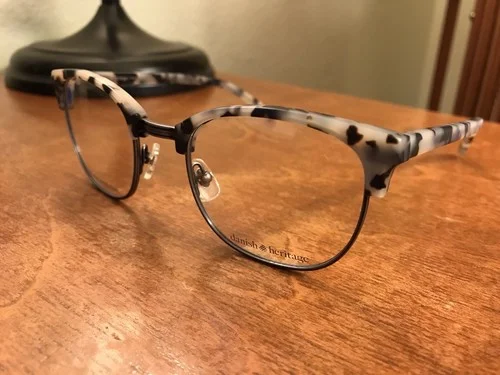 Danish Heritage Eyeglasses Frame Made in Japan Retail $285 NEW 3