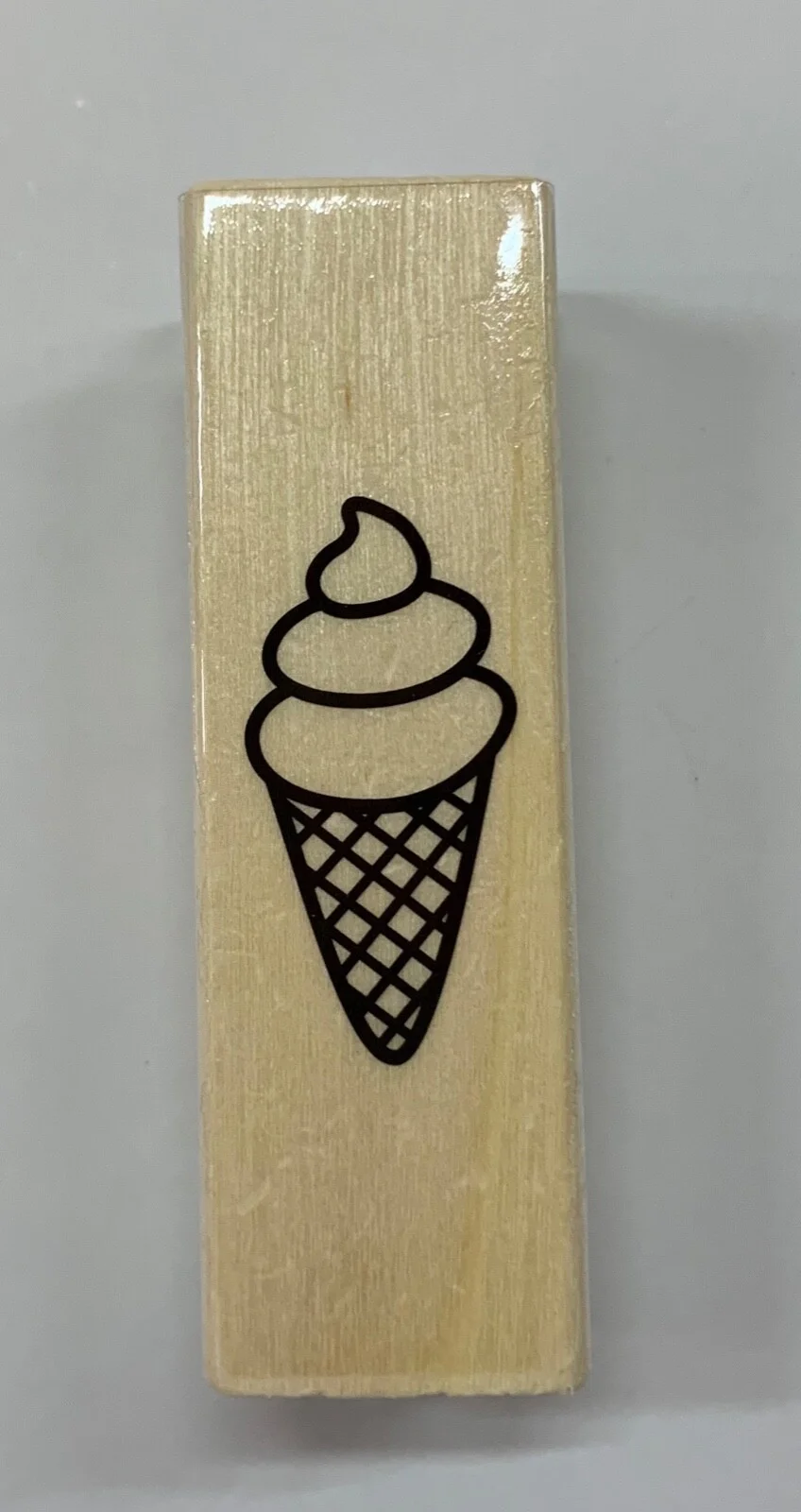 Darice Sunmmer Vacation Wood Mounted Rubber Stamp Choice of Saying 4