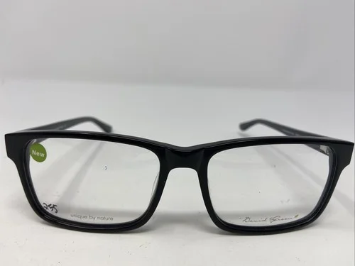 David Green Portland PO7 58-18-145 Black/Green Full Rim Eyeglasses Frame A333