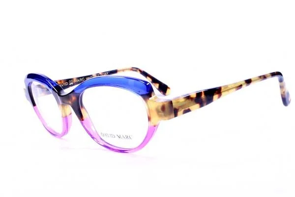 David Marc Made in Italy AVANT GARDE Eyeglass Frames Vintage Rachel Cat Eye 2