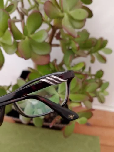 DAVID YURMAN DY061 WITH STERLING SILVER BANGEL ON BOTH TEMPLES eyeglasses frame 3