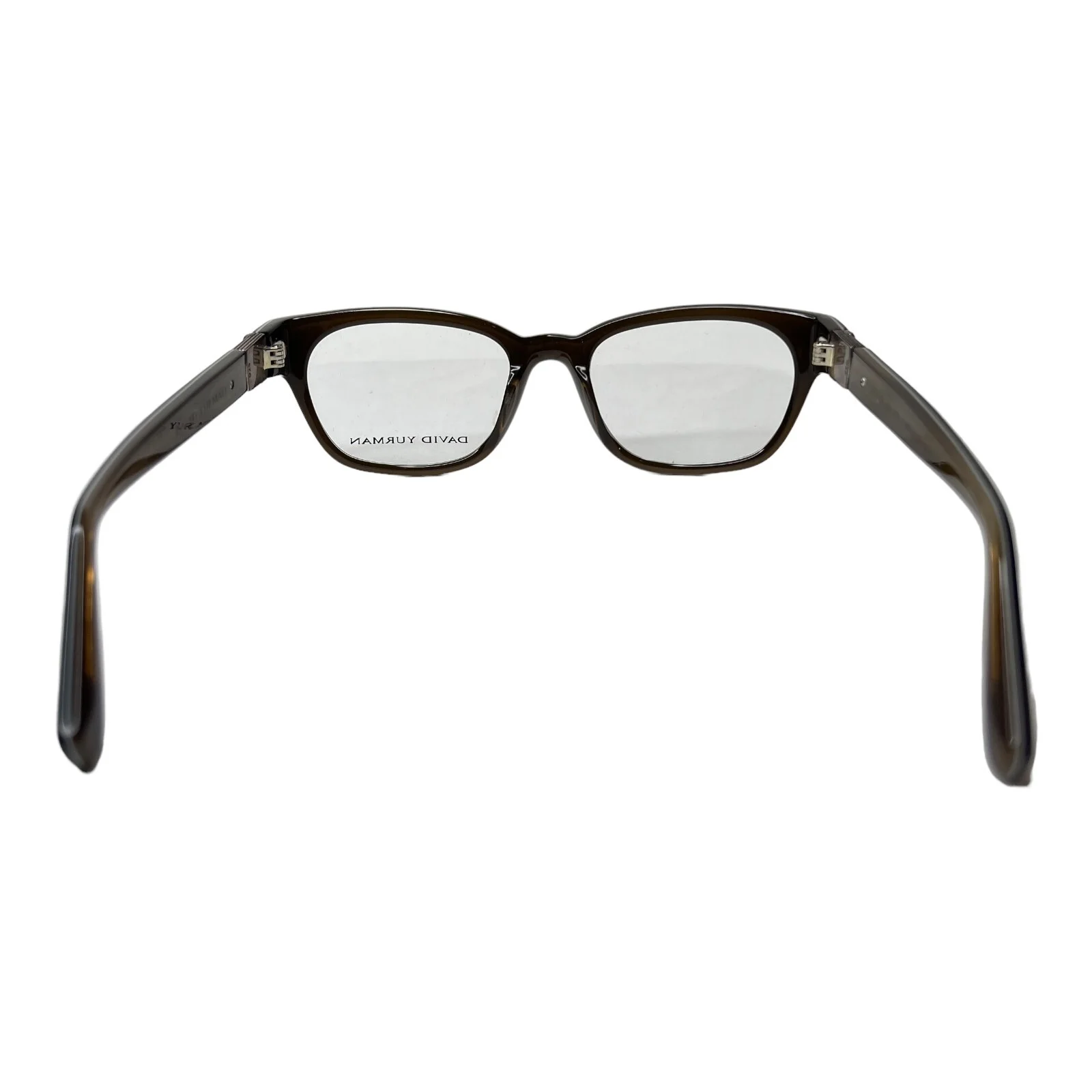 David Yurman DY650 Eyeglasses Frames Brown Cat Eye Rare 53-20-140 H4336 3